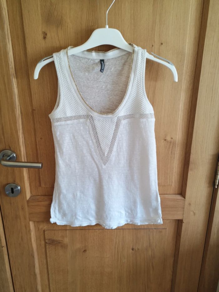 Débardeur Naf naf en blanc Xs