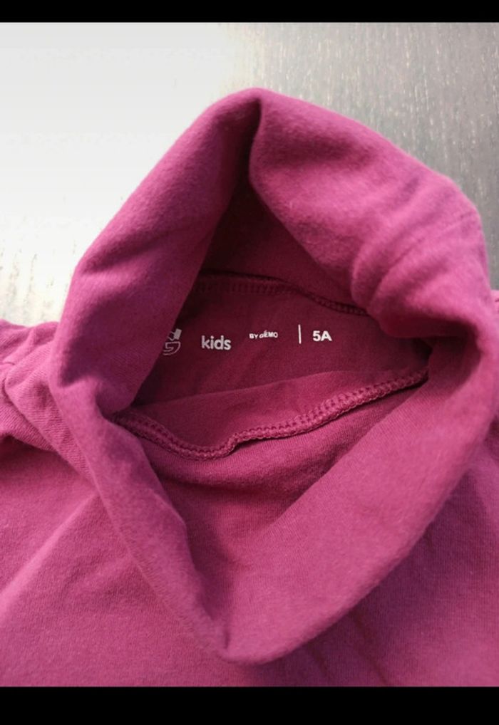 Sous pull fille gémo 5ans - photo numéro 2