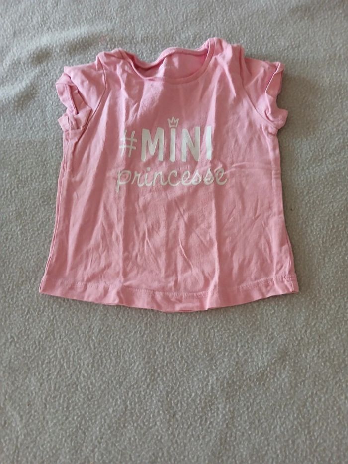 Lot tee-shirt été 12 mois - photo numéro 9