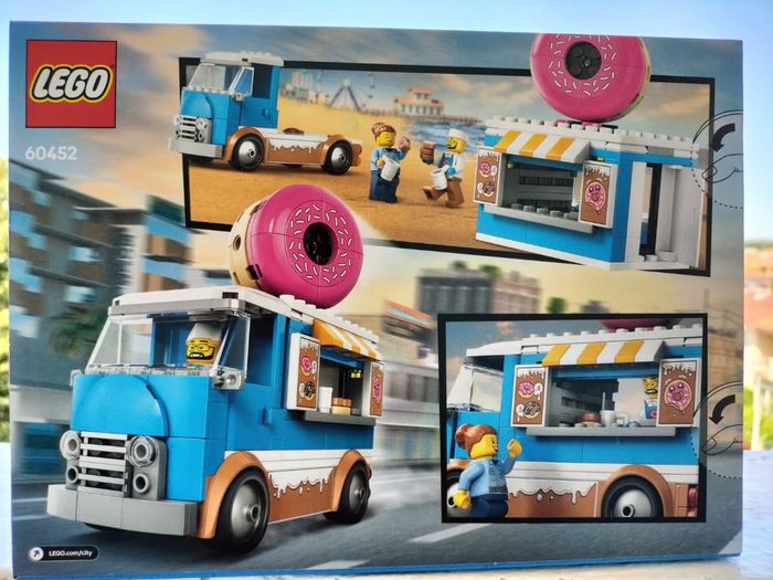 Lego city le camion food truck de donuts - photo numéro 3