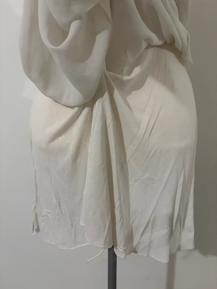 Robe bustier à imprimé fleuri – Taille S - photo numéro 3