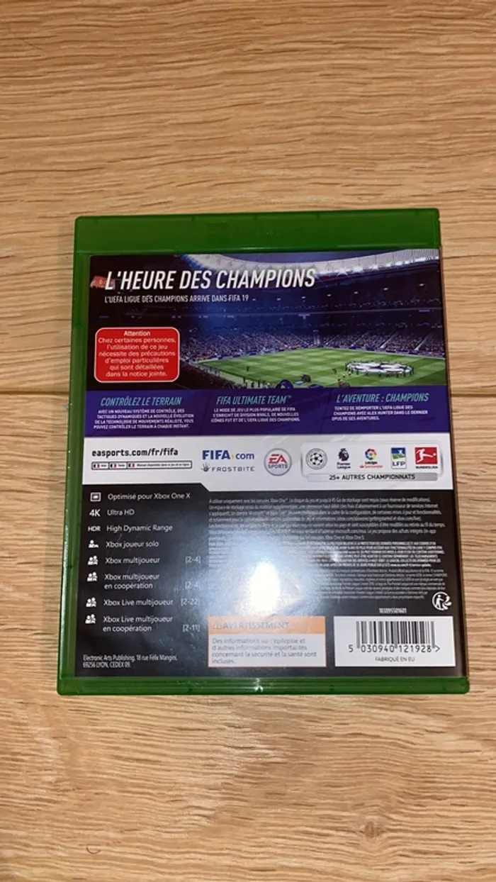 Fifa 19 Xbox one - photo numéro 3