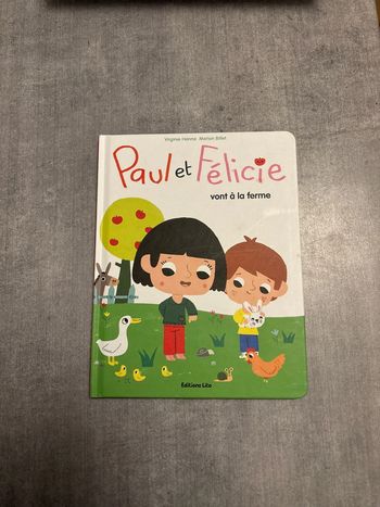 Livre Paul et Félicie vont à la ferme