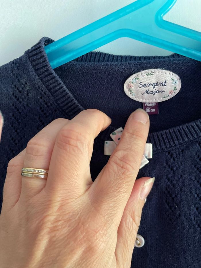 Gilet 24 mois sergent Major - photo numéro 3