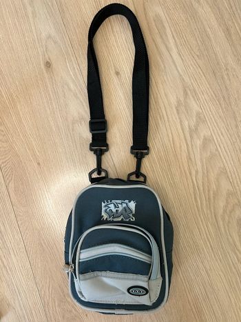 Sacoche DDP vintage bleu/gris