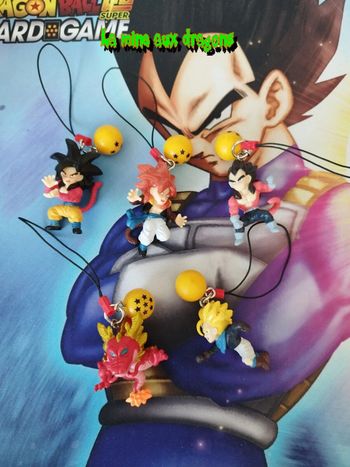 Lot Character Strap Dragon Ball GT Phone Bandai BS Toys rare figure figurine