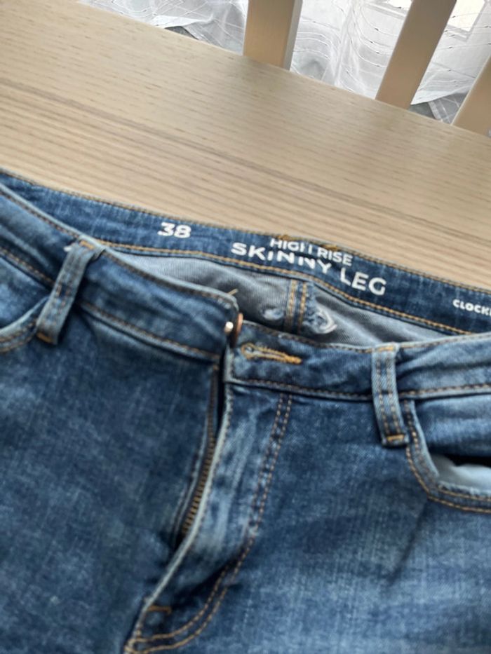 Jean déchiré skinny jambe longue - photo numéro 3