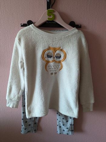 Pyjama hibou kiabi 5 ans