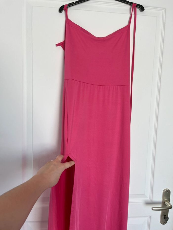 Robe longue rose à fente Shein M très bon état💕 - photo numéro 6