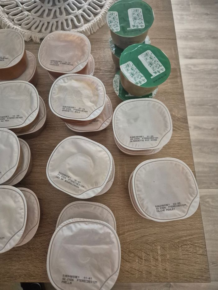 Lot petits pots pour bébé - photo numéro 2