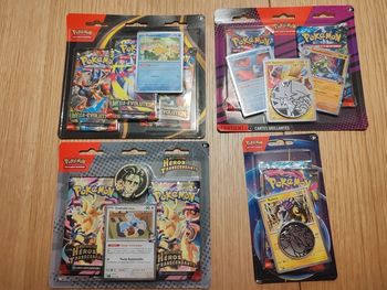 Lot de Duopack et Tripack Pokémon 