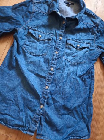Chemise en jeans