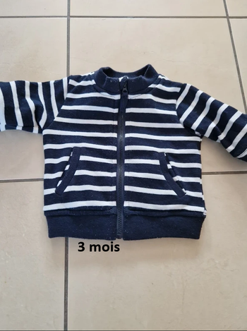 Gilet garçon 3 mois