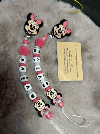 Attache tétine Minnie