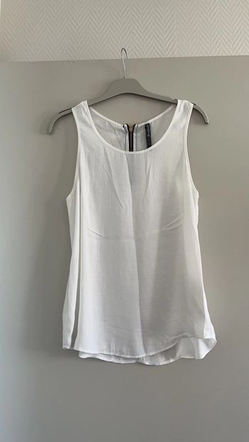 Top stradivarius blanc