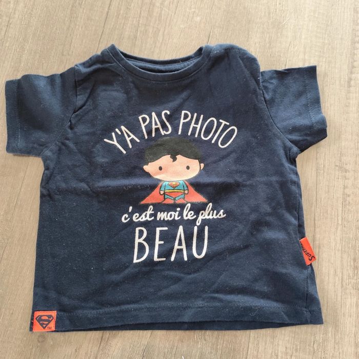 Tee shirt superman 12 mois