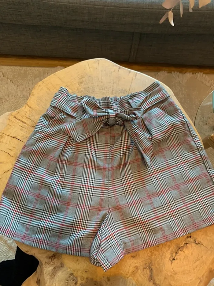 Short à carreaux - photo numéro 3