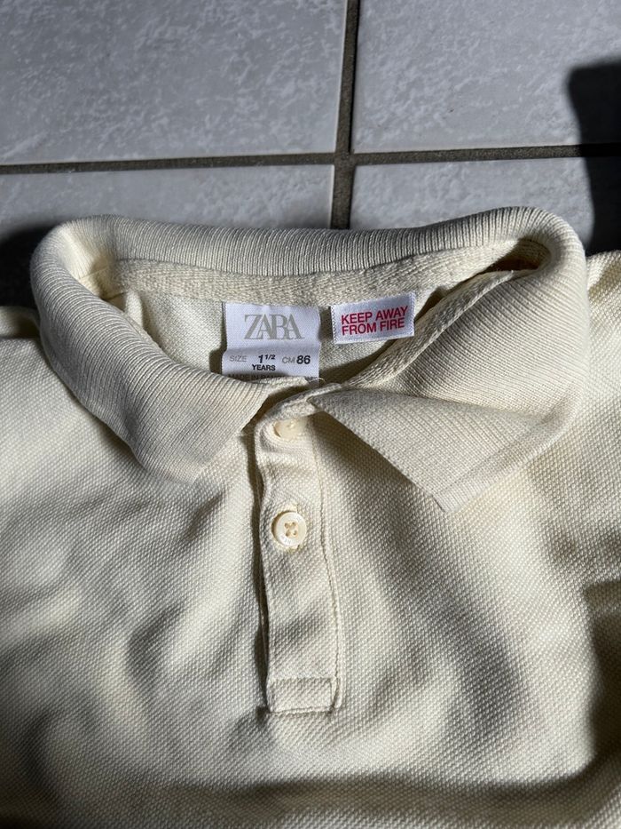 Lot chemise/polo  ZARA 18 mois - photo numéro 5