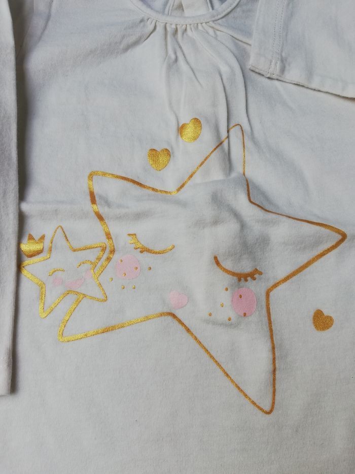 Tunique blanc cassé 18 mois fille kiabi - photo numéro 2