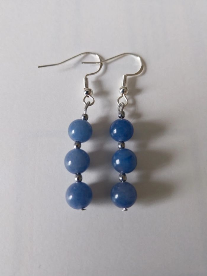 Boucles d'oreilles aventurine