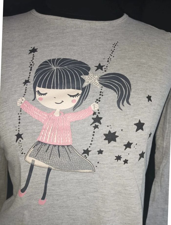 Tee-shirt manches longues 10 ans - photo numéro 2
