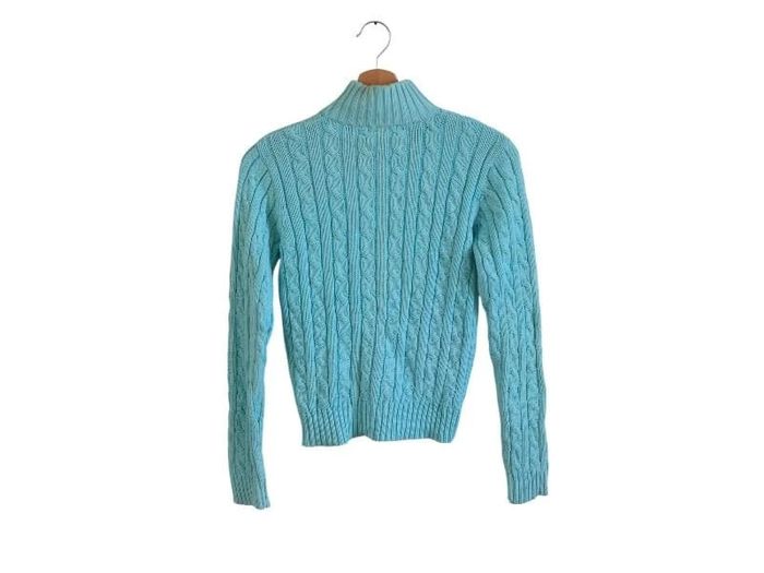 C59 veste turquoise Ralph Lauren XL - photo numéro 2