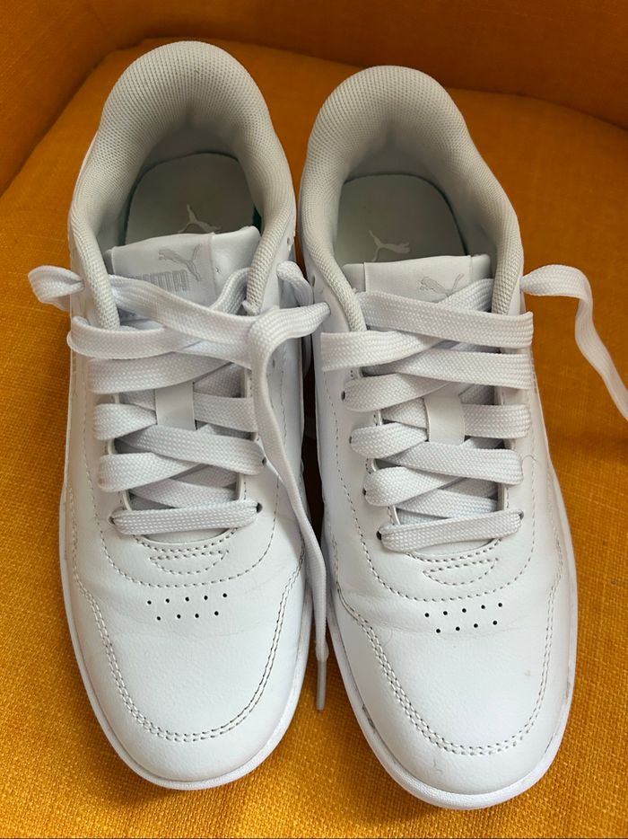 Baskets blanches Puma 37 - photo numéro 4