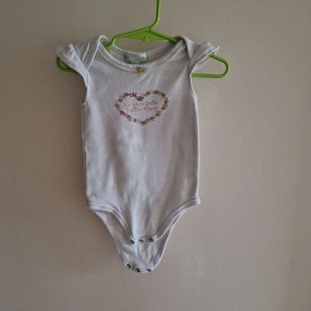 18 mois body sans manches