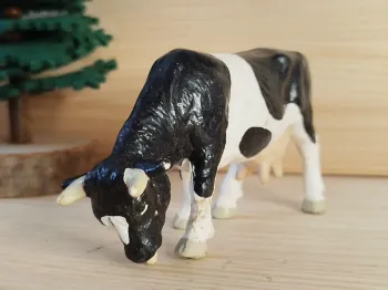 Schleich va hé noire et blanche Figurine animal de la ferme