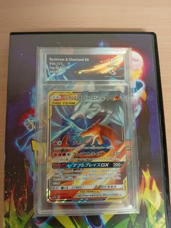 Carte Jap Dracaufeu Reshiram tagteam 