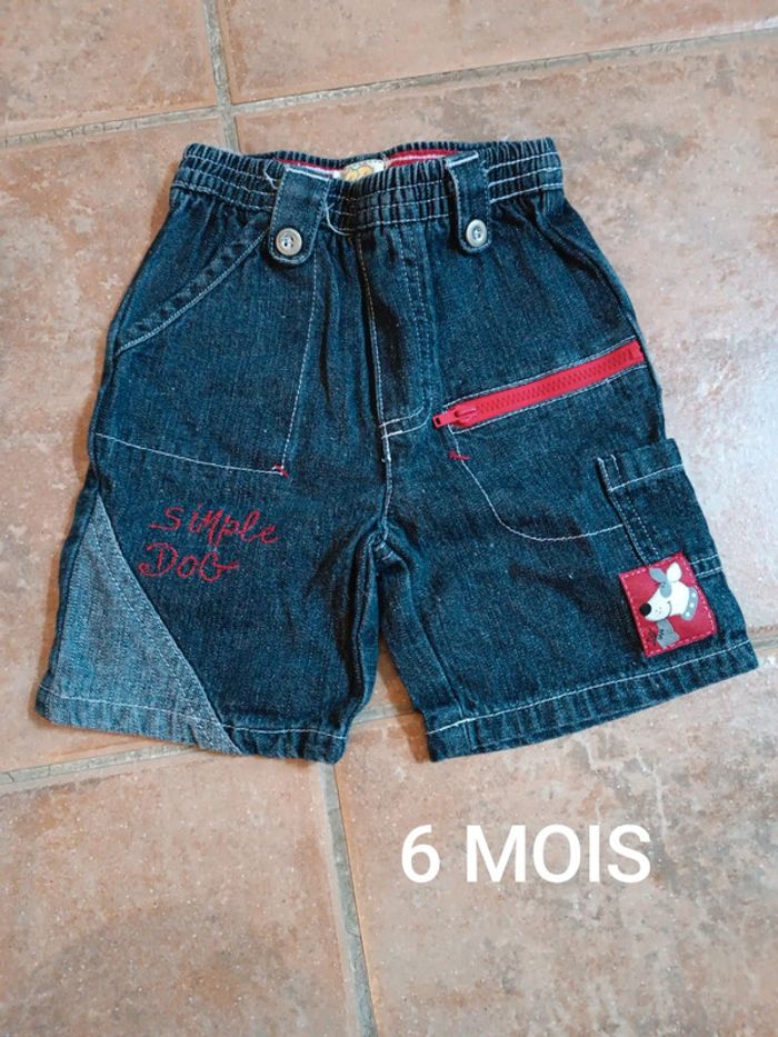 Short garçon 6 MOIS