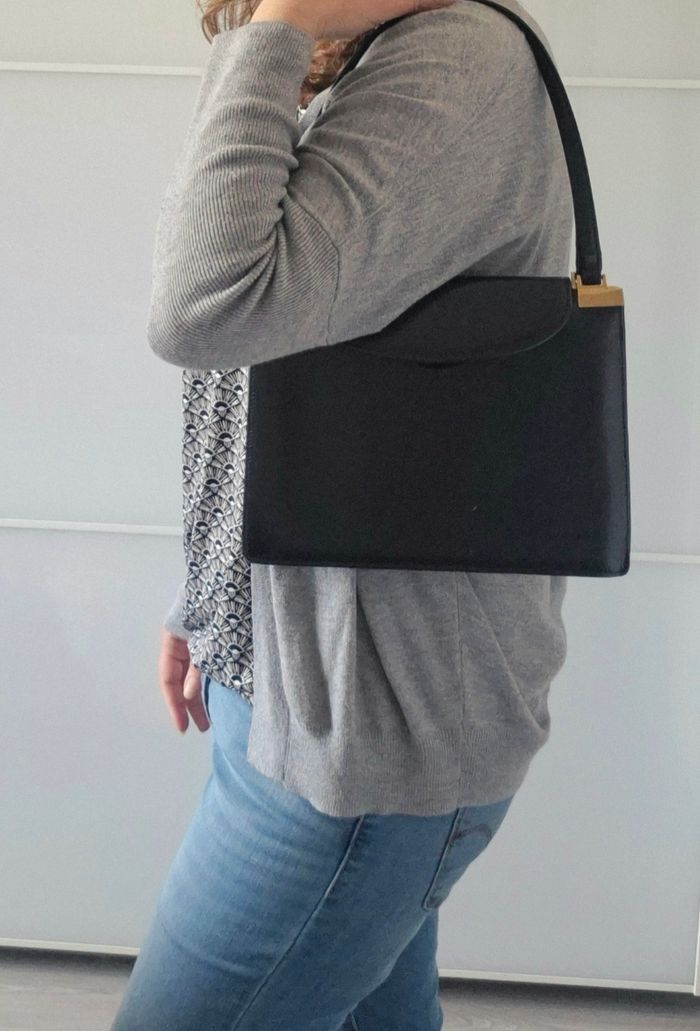 Sac pochette cuir La madrilène - photo numéro 10