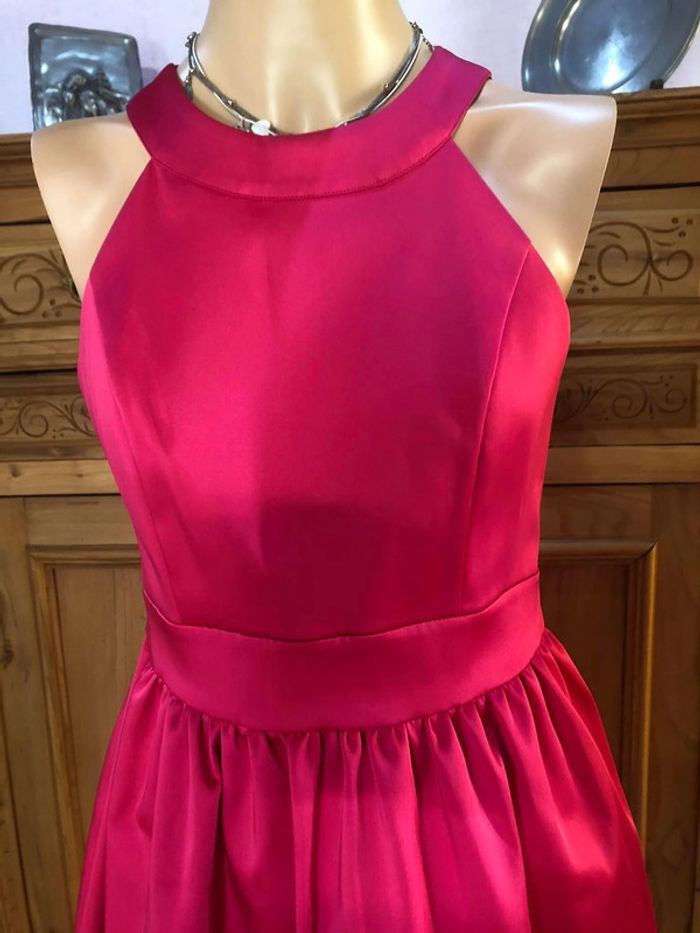 Robe rose soyeuse Naf naf - photo numéro 3