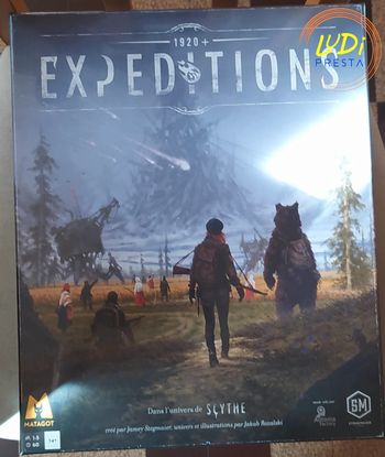 Expéditions - Jeu de société sous emballage