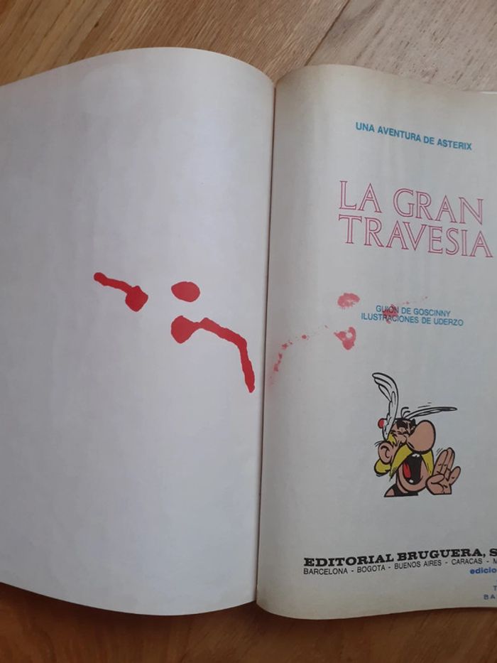 BD Una aventura Astérix - La gran Travesia - 1975 - photo numéro 5