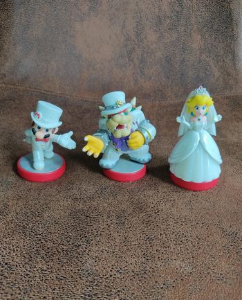Lot de 3 amiibo Super Mario 