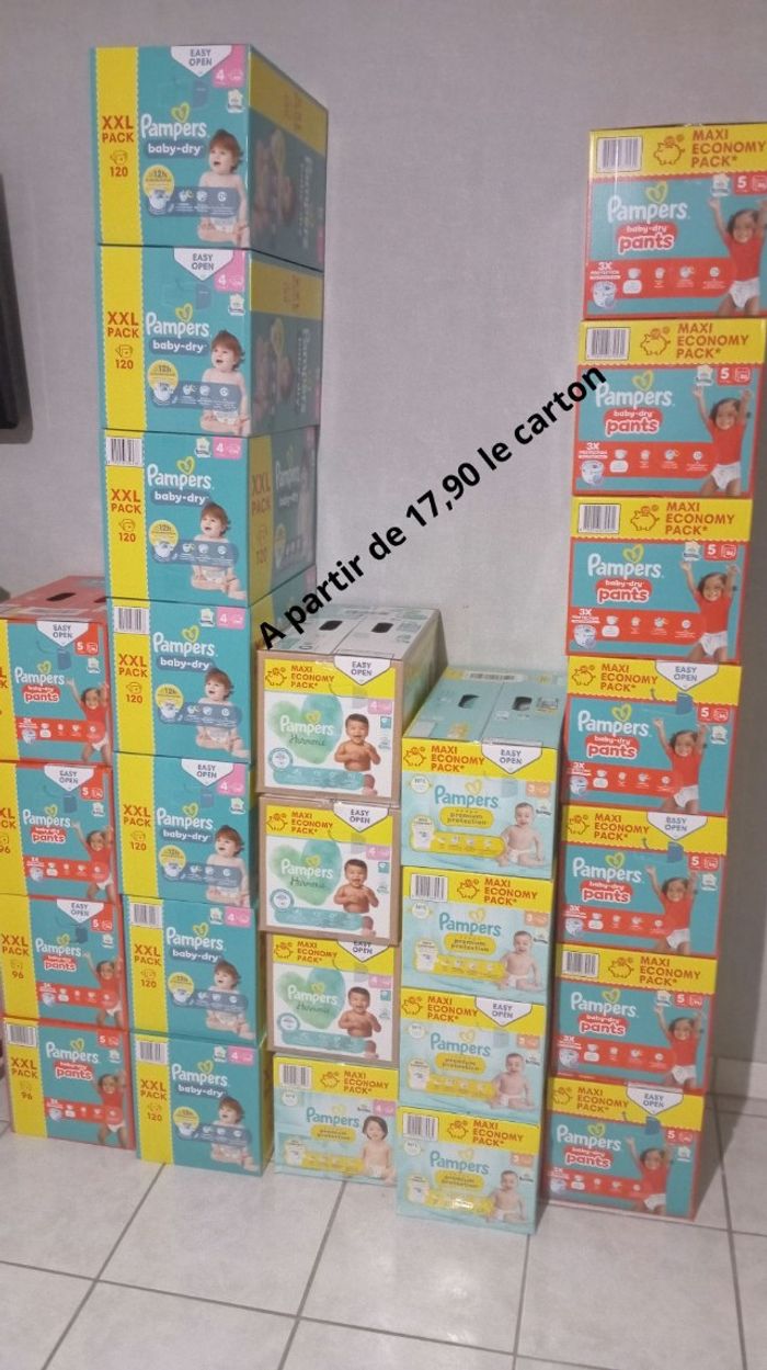 2 maxi pack Pampers harmonie taille 5 - photo numéro 2