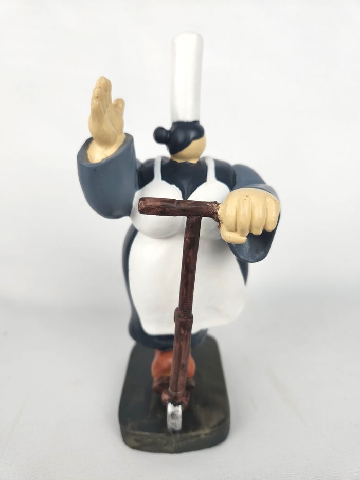 Figurine Bretonne Trottinette - Han David J.P. - Humour Régional Style Goudig - photo numéro 6