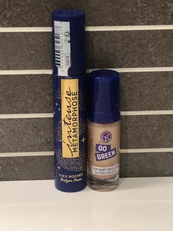 Mascara et top coat Yves Rocher