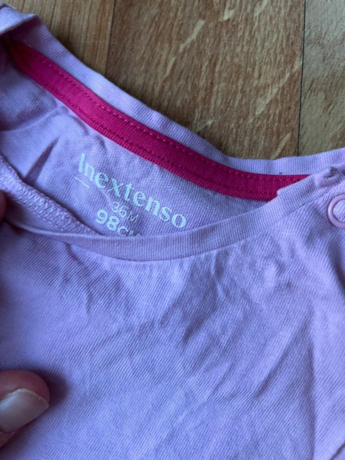Lot de 4 t-shirts à manches longues fille 3 ans - photo numéro 5