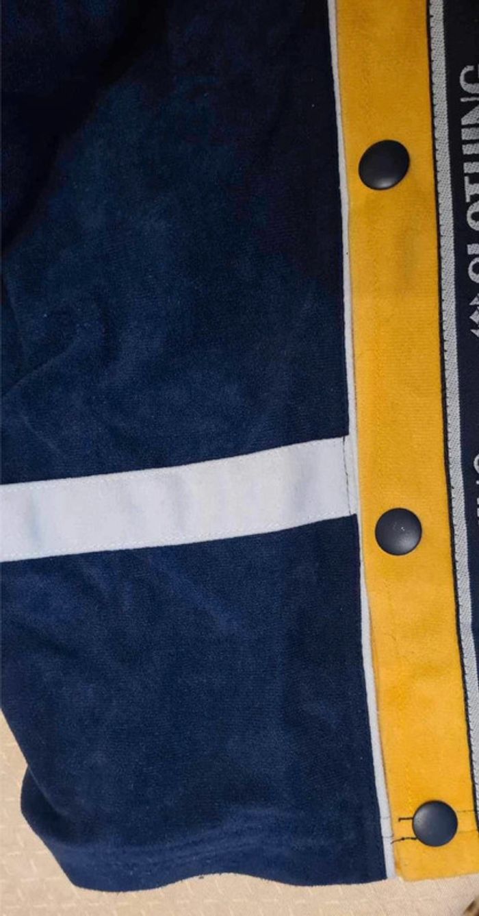 Ensemble survêtement homme bleu jaune taille L clothing Green mountain - photo numéro 8