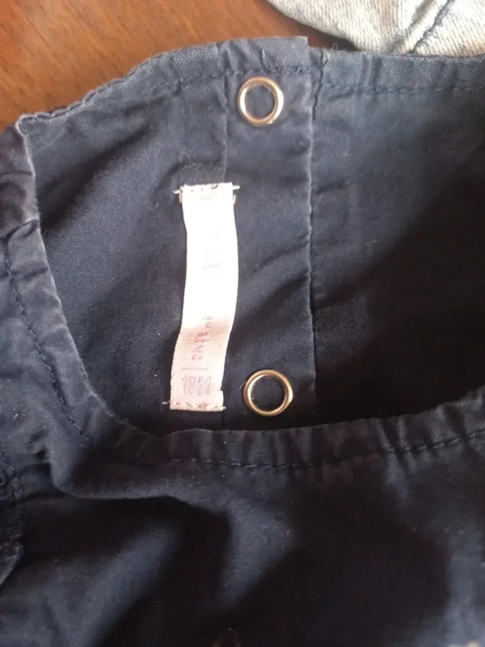 Robe bleue foncée Gémo 18mois 80cm - photo numéro 4