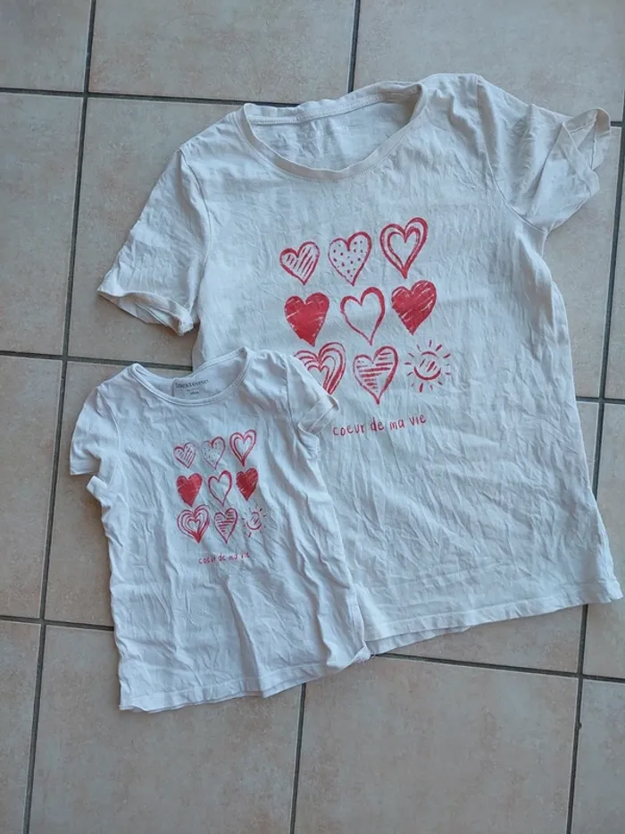 Tee-shirt matchy matchy mère-fille