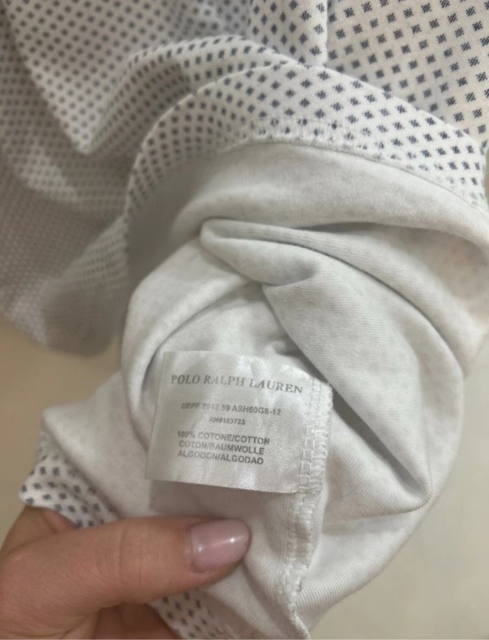 Polo Ralph Lauren blanc et bleu - photo numéro 5