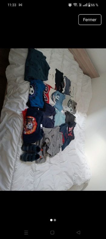 Lot vêtement garçon 4 ans 