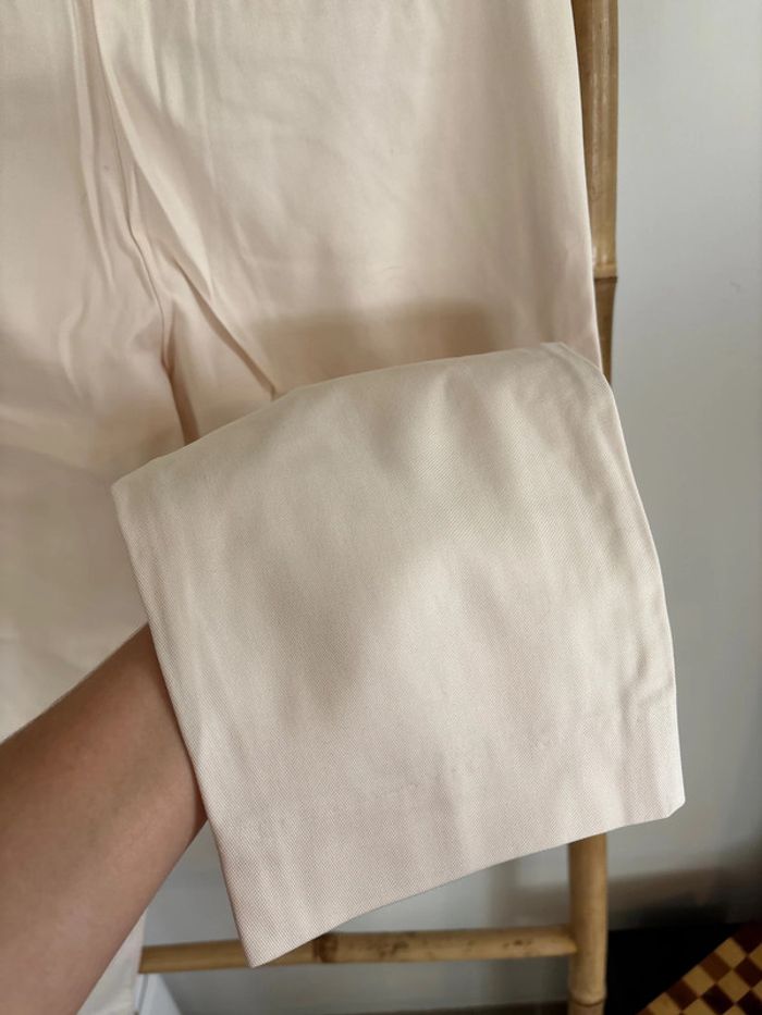 Pantalon habillé couleur crème Zara taille 40 - photo numéro 11