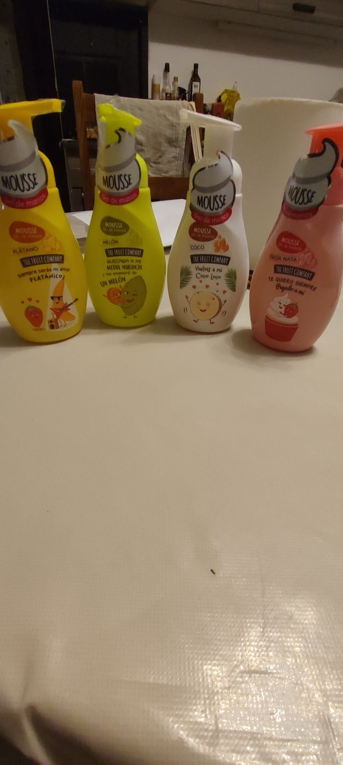 Lot savon pour les mains