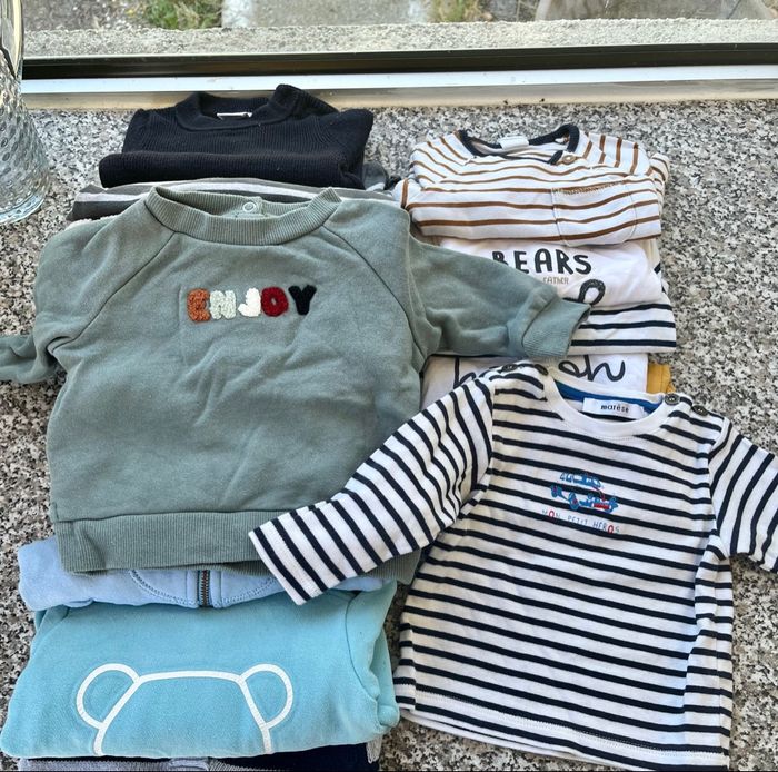 Lot de 27 vêtements bébé garçon 3-6 mois - photo numéro 8