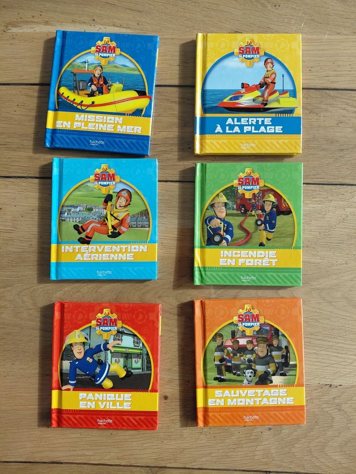 Livres Sam le pompier