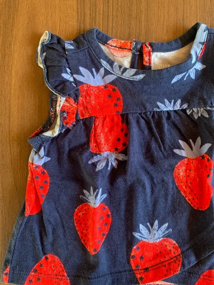 Robe fraises 3 mois Just one you - photo numéro 3